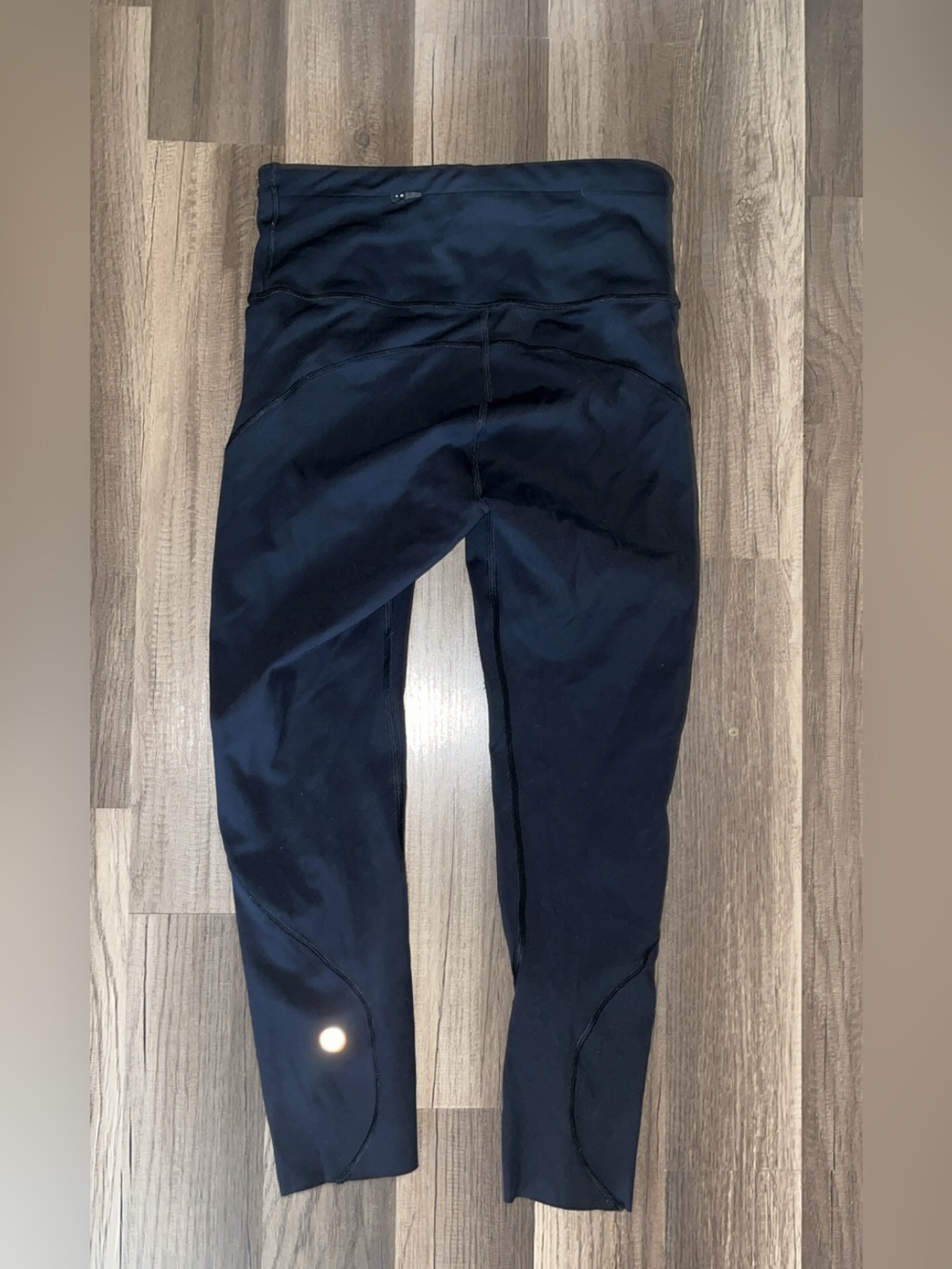 Lululemon Time To Sweat Crop 23" women’s size 4 black leggings gym workout yoga